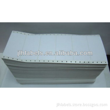 4x1.9375 Fanfold Pinfeed Shipping Labels
